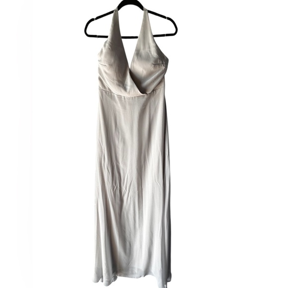Birdy Grey Dresses & Skirts - NWT BIRDIE GREY Women’s Halter Gray Cocktail/Party/Bridesmaid Lined Dress Size M